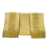 Pure Silk Jacquard Embossed Dhoti & Shirt Towel Fabric