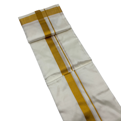 Groom Special Traditional Silk Dhoti & Shirt Fabric