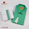 Aarambam Cotton Mint leaf Mens shirt and Dhotis
