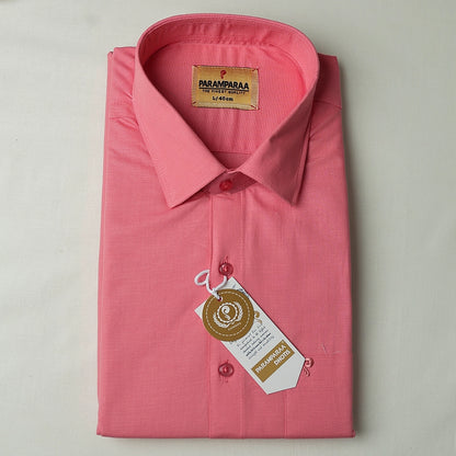 Aarambam Cotton Special Azaliea Mens shirt and Dhotis -  -  Paramparaa Dhotis