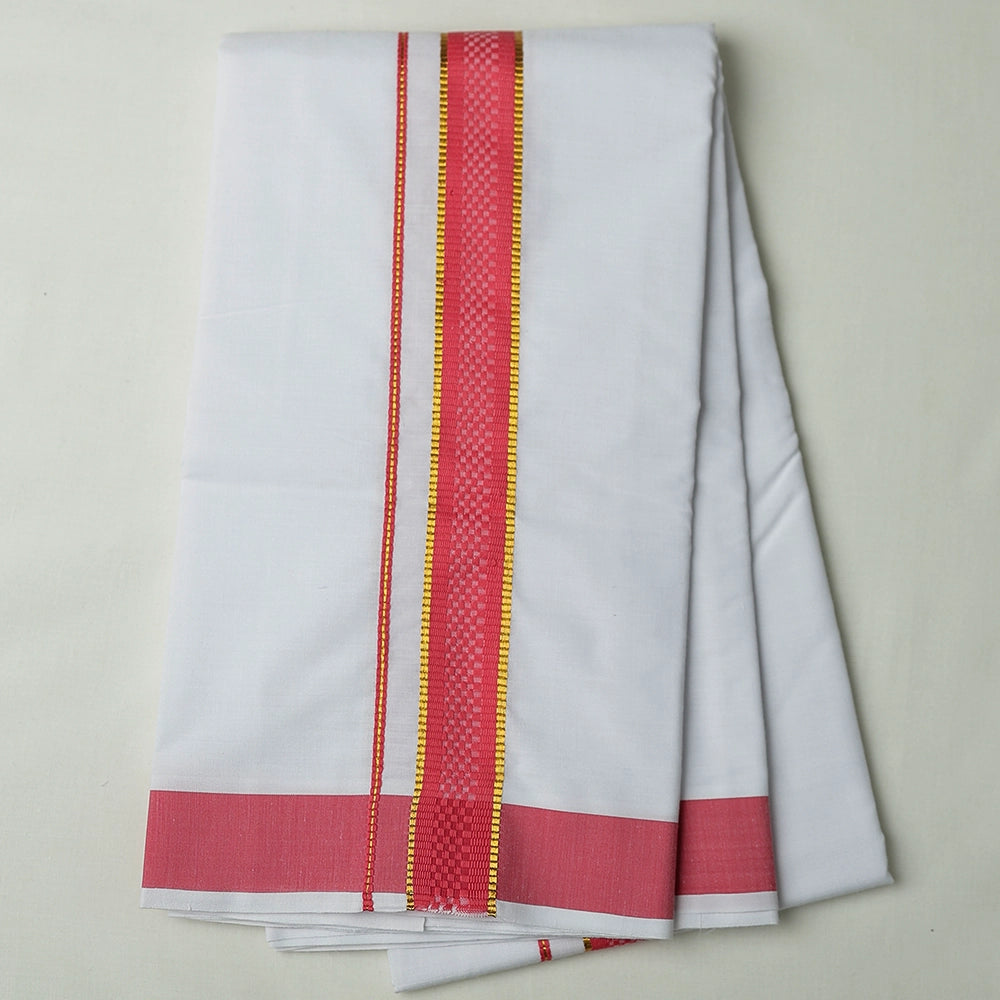 Aarambam Cotton Special Azaliea Mens shirt and Dhotis -  -  Paramparaa Dhotis