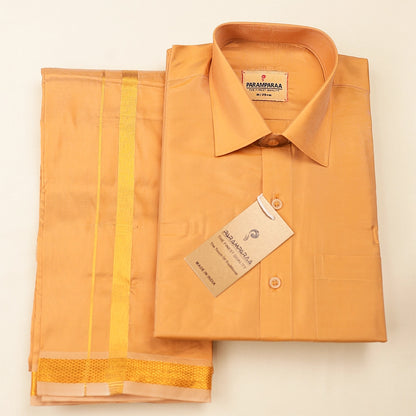 Aishwaryam Gazel Mens shirt and Dhotis -  -  Paramparaa Dhotis