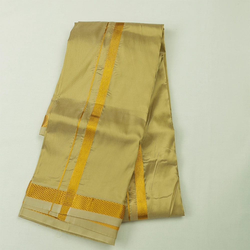 Aishwaryam Gold zari Mens shirt and Dhotis -  -  Paramparaa Dhotis