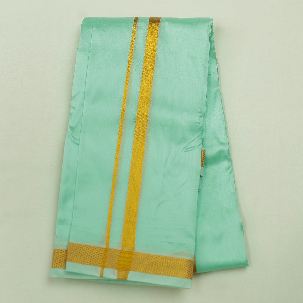 Aishwaryam Mint leaf Mens shirt and Dhotis -  -  Paramparaa Dhotis