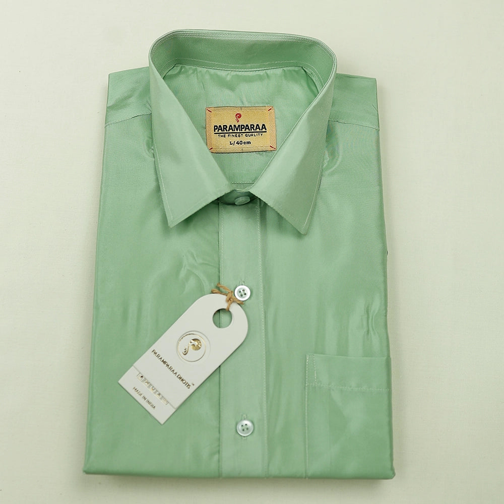 Aishwaryam Pistha Mens shirt and Dhoti -  -  Paramparaa Dhotis