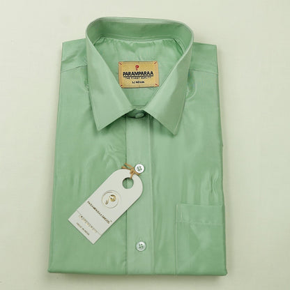Aishwaryam Pistha Mens shirt and Dhoti -  -  Paramparaa Dhotis