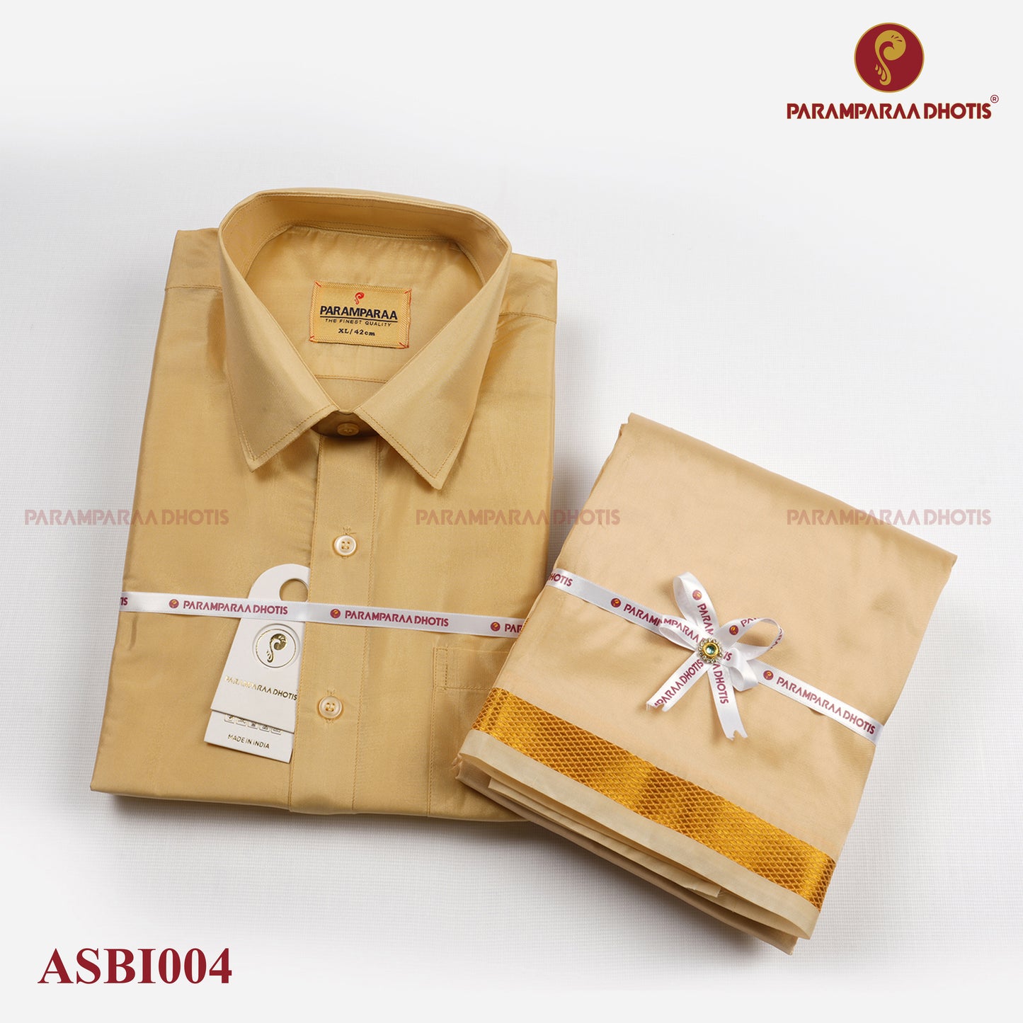 Aishwaryam biscut Mens shirt and Dhotis -  -  Paramparaa Dhotis