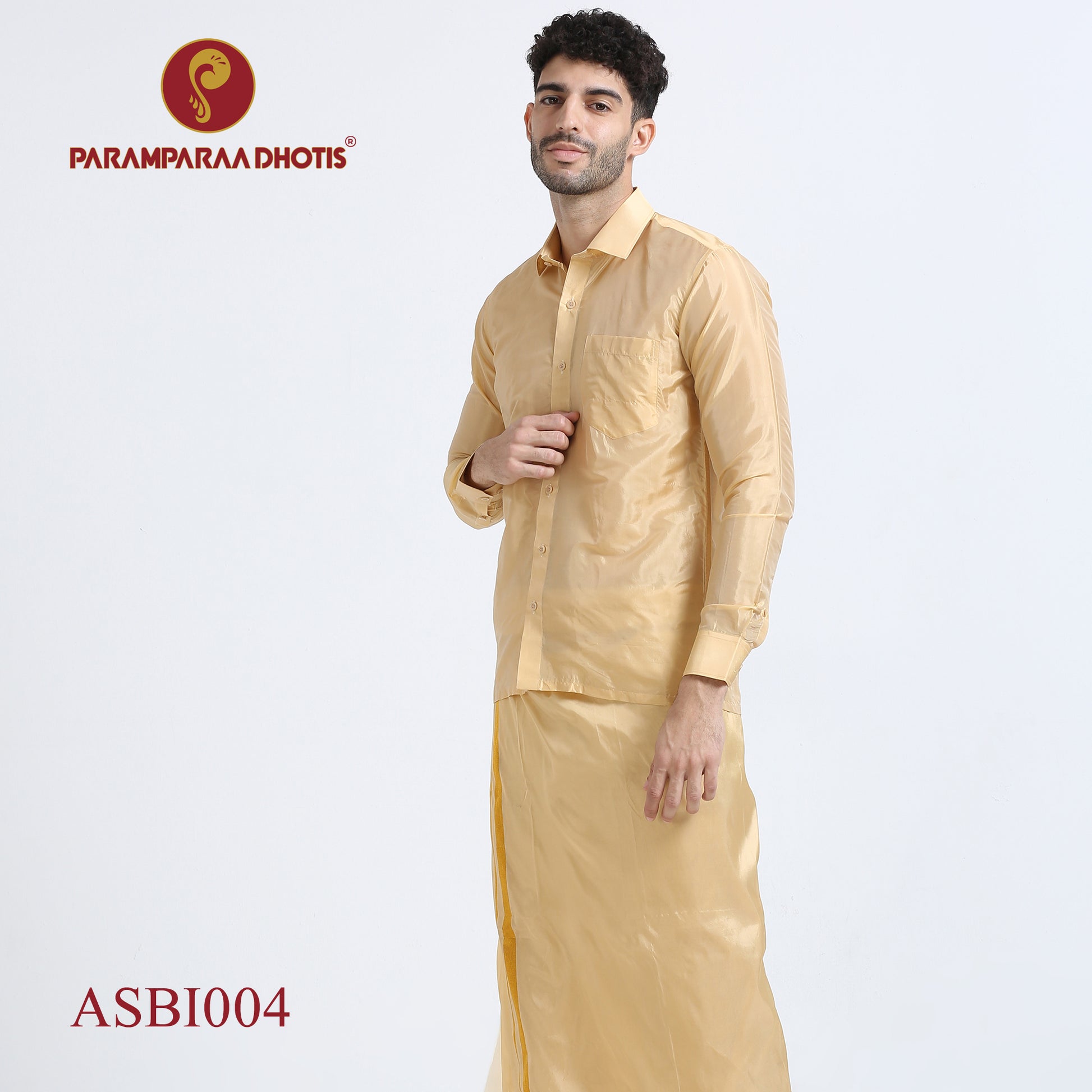 Aishwaryam biscut Mens shirt and Dhotis -  -  Paramparaa Dhotis