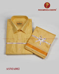 Aishwaryam mango Mens shirt and Dhotis