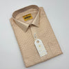 Art Silk Embossed Mens shirt  L.Copper