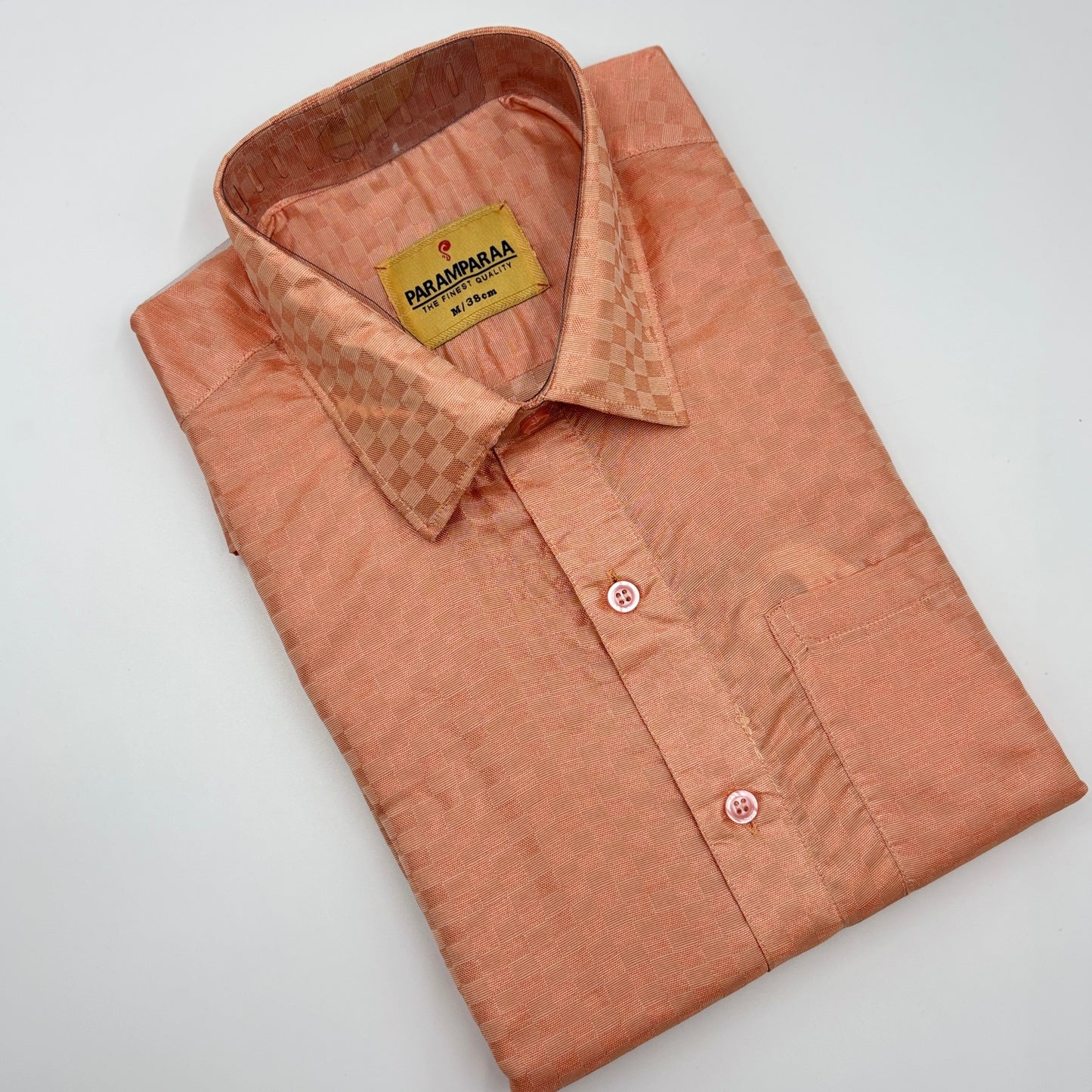 Art Silk Embossed Mens shirt Fanta