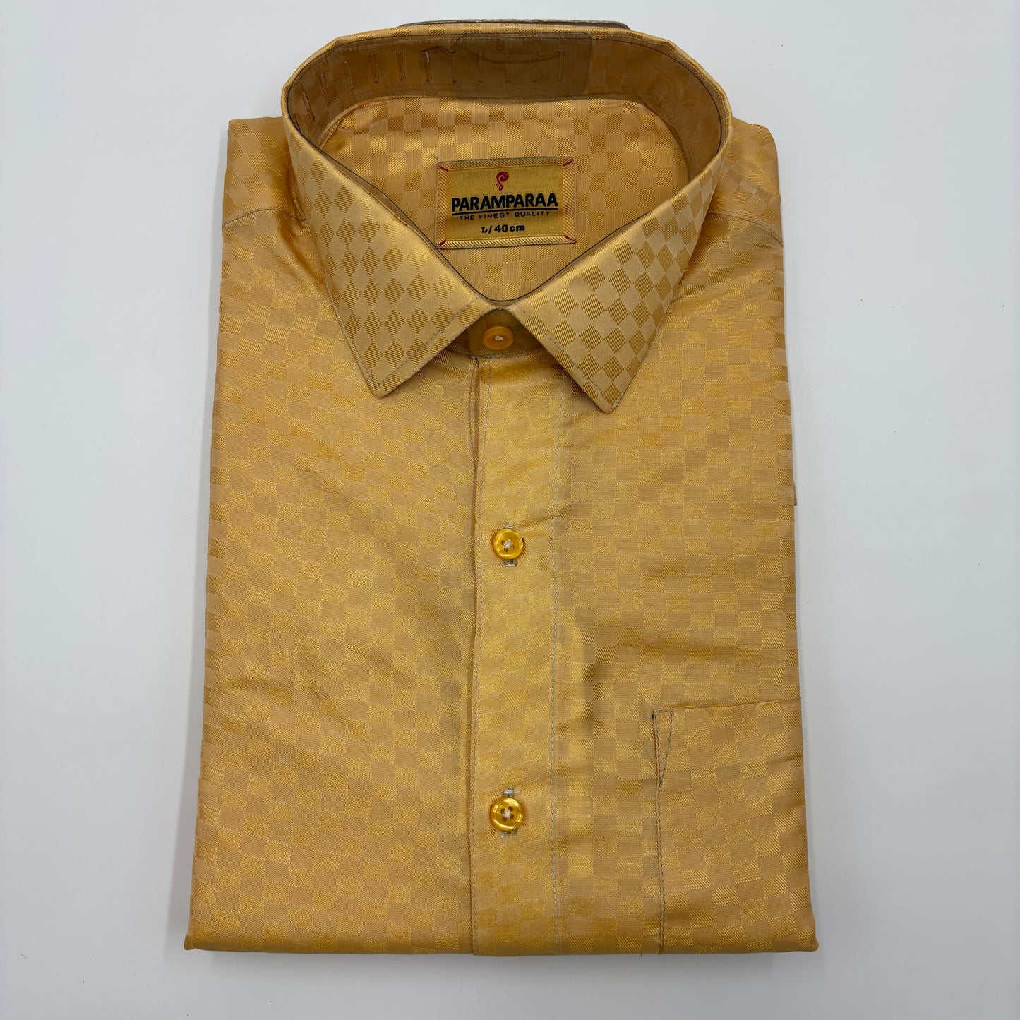 Art Silk Embossed Mens shirt Gazel