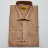 Art Silk Embossed Mens shirt Copper