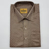 Art Silk Embossed Mens shirt  Stand Stone