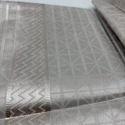 Anugraha Tissue  Silver Emboss  Mens shirt and Dhoti