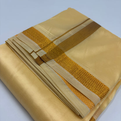 Mango coloured Dhotis