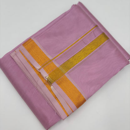 Pink Rose coloured Dhotis
