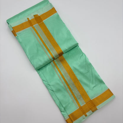 Mintleaf coloured Dhotis