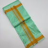 Art Silk Plain Mint leaf coloured Dhotis