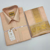 Manam Juquard wave Coral  Mens shirt and Dhotis