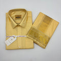 Manam Juquard Wave  Mens Mango shirt and Dhotis