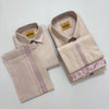 Swarna Tissue Rose Gold  Father & Son Combo