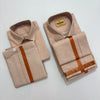Swarna Tissue Copper  Father & Son Combo