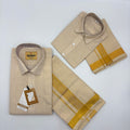 Tissue Emboss Gold  Shield Father & Son Combo