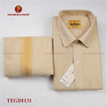 Anugraha Tissue Emboss Gold eye Mens shirt and Dhotis