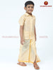 Kids Silk mango Shirt and Dhotis
