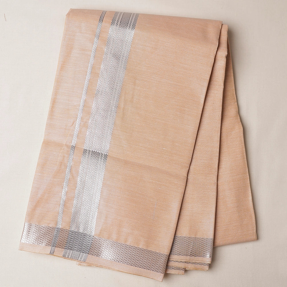 Royal Tissue Gold Mens shirt and Dhotis -  -  Paramparaa Dhotis
