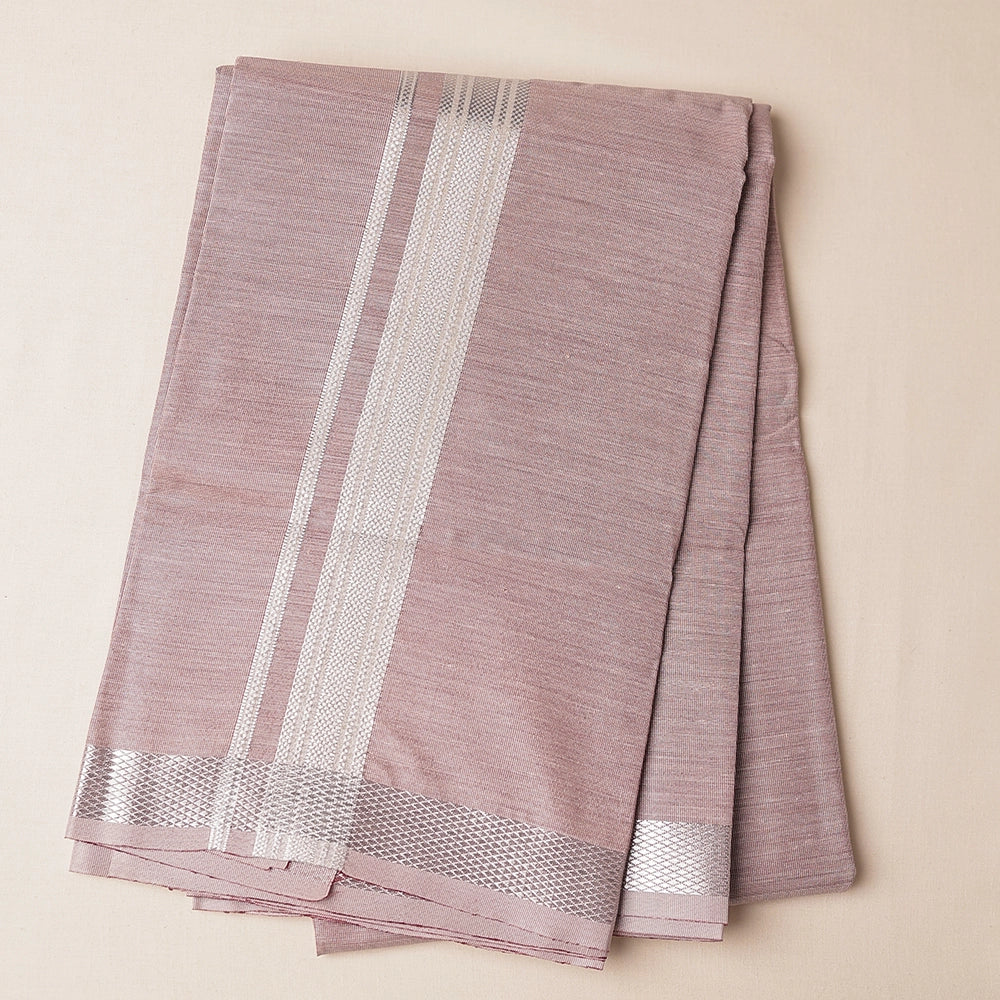 Royal Tissue wine Mens shirt and Dhotis -  -  Paramparaa Dhotis