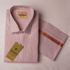 Tissue Plain Copper Men's shirt and Dhotis