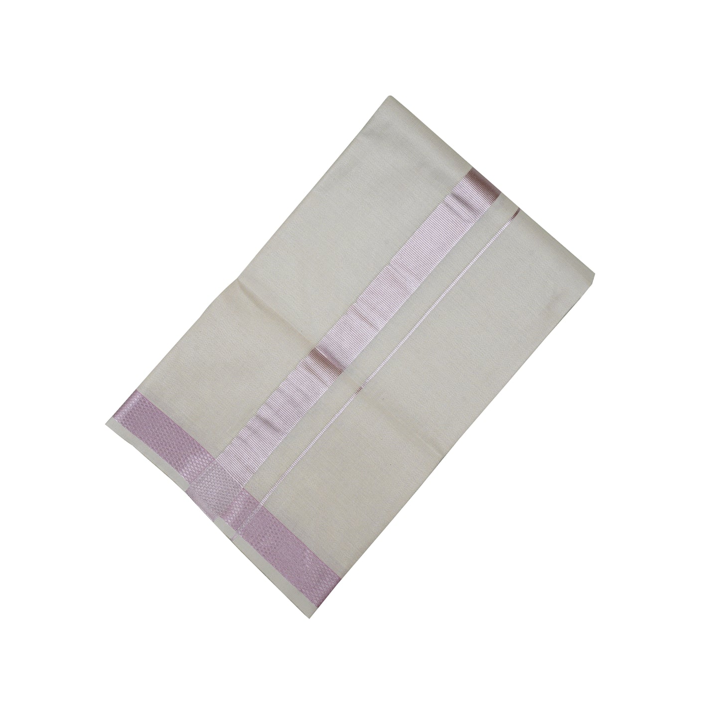 Swarna Tissue Rose Gold Mens Dhotis -  -  Paramparaa Dhotis