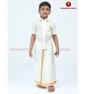 ART SILK CREAM COLOUR KIDS