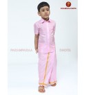 ART SILK PINK ROSE COLOUR KIDS