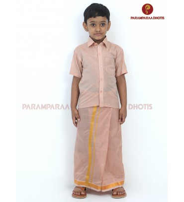 ART SILK COPPER COLOUR KIDS