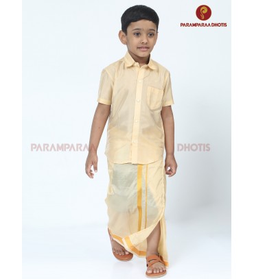 ART SILK MANGO COLOUR KIDS