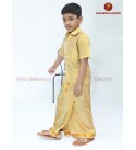 ART SILK FRESH PEACH COLOUR KIDS