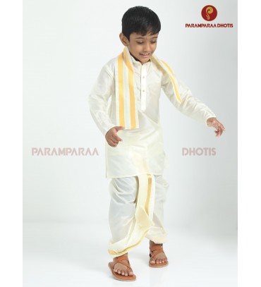 KURTA PANJAKAJAM GOLD COLOUR KIDS